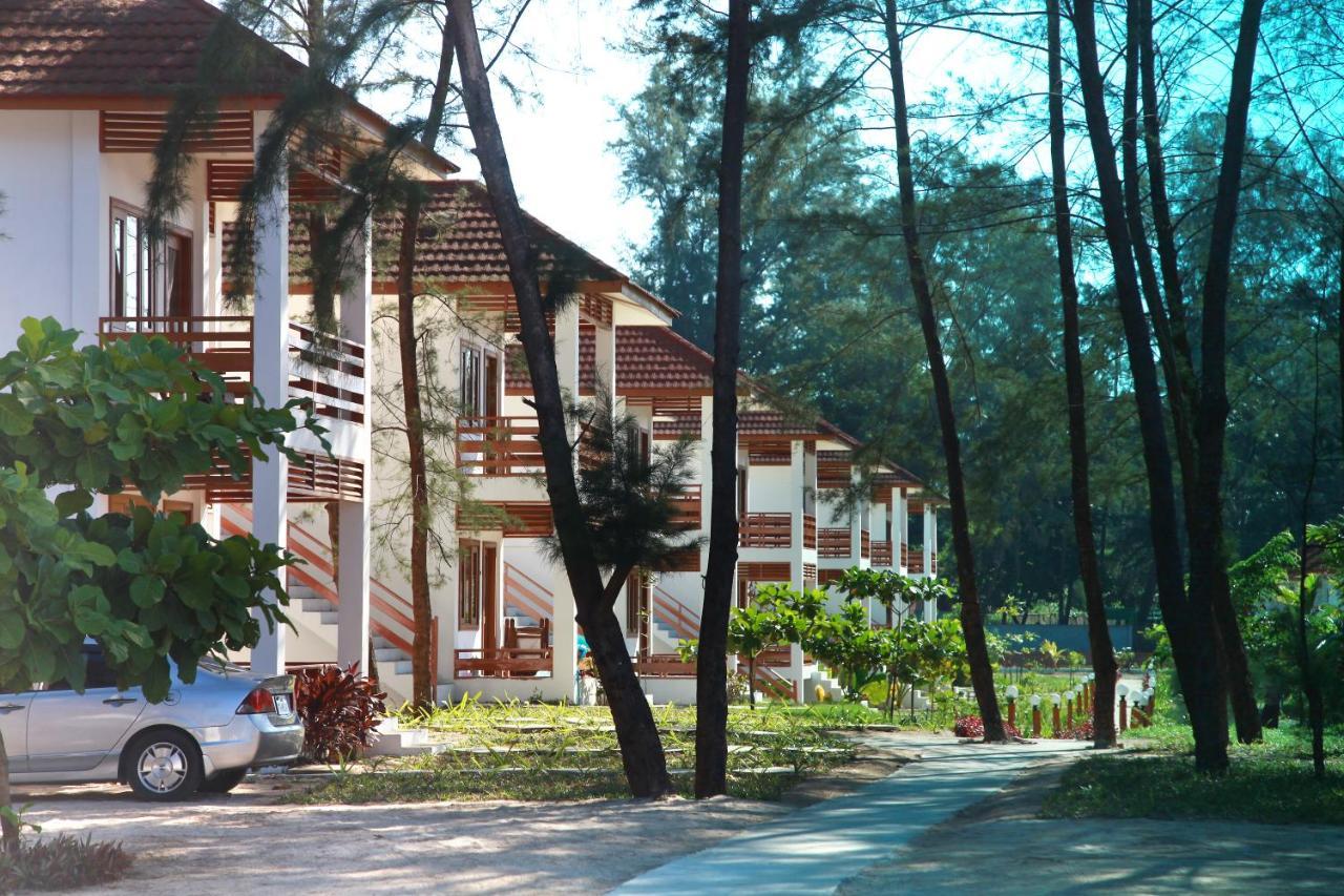 ガパリ パラダイス ホテル Zi Phyu Kone エクステリア 写真